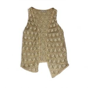 Elegant Gold Women's Top